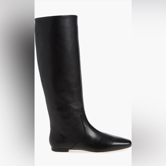 Loeffler Randall “Lillian” Tall Boot Black Leather Size 7 Like New - Picture 9 of 12